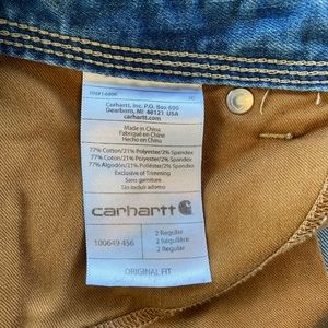 Women’s carhartt jeans.
